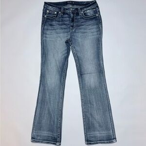 Miss Me Faded Blue Boot Cut Jeans